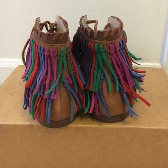 Brand New ZARA | Multi Colored  Fringed Sandals💗 - Picture 2 of 4